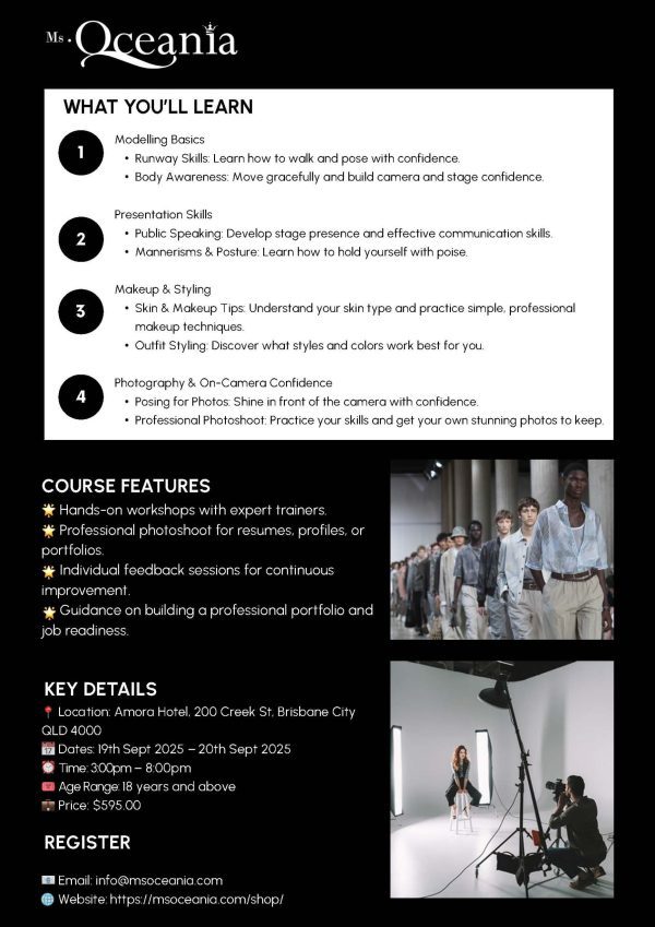 Modelling and Presentation Masterclass - 19 and 20 September 2025 - Image 2